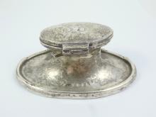 SILVER INKWELL