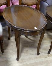 PAIR OF BAETZ FURNITURE END TABLES