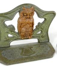 PAIR CAST IRON BOOKENDS