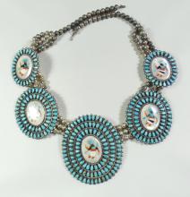 HIGHLY IMPORTANT NAVAJO NECKLACE