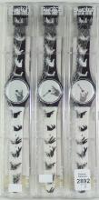 3 NEW SWATCH WRISTWATCHES