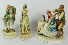 3 ITALIAN FIGURINES