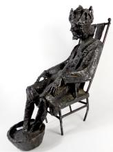 IMPORTANT VINTAGE STEEL SCULPTURE