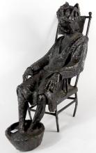 IMPORTANT VINTAGE STEEL SCULPTURE