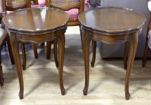 PAIR OF BAETZ FURNITURE END TABLES