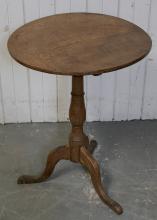 ANTIQUE TILT TOP TABLE