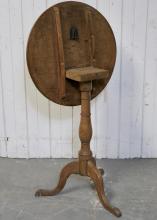 ANTIQUE TILT TOP TABLE