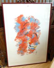 RON DEVEAU WATERCOLOUR AND PRINT