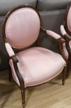 PAIR OF FRENCH ARMCHAIRS