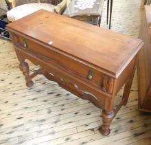 WALNUT CONSOLE TABLE