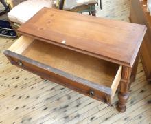 WALNUT CONSOLE TABLE