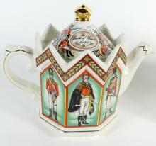 TWO SADLER ENGLISH TEAPOTS