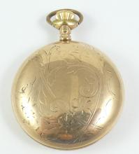 HAMPDEN RAILROAD POCKET WATCH