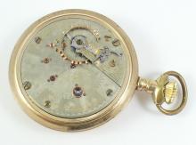 HAMPDEN RAILROAD POCKET WATCH