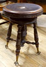 ANTIQUE PIANO STOOL