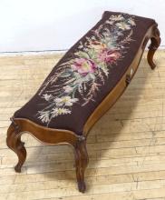 VICTORIAN FIRESIDE BENCH