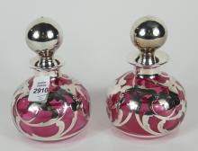 PAIR PERFUME BOTTLES