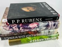 4 LARGE ART VOLUMES