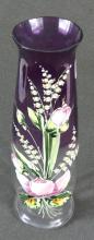 GLASS VASE ATTRIBUTED TO MOSER