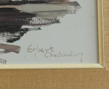 TWO EGBERT OUDENDAG OIL PAINTINGS