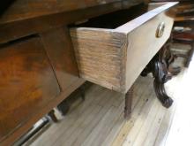 MAHOGANY CONSOLE TABLE