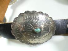 NAVAJO CONCHO BELT