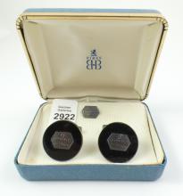 BIRKS CUFFLINK & TIETACK SET