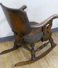 ANTIQUE TAVERN ROCKING CHAIR