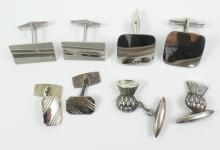 STERLING SILVER CUFFLINKS