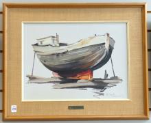 TWO EGBERT OUDENDAG OIL PAINTINGS