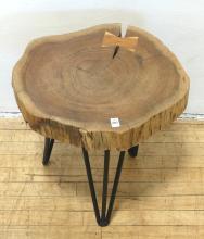 LIVE EDGE SIDE TABLE