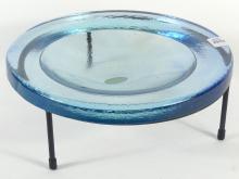 STERLING GLASS FOUNDRY BOWL