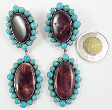 PAIR NAVAJO EARRINGS