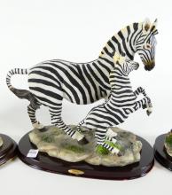 3 WILDLIFE SCULPTURES