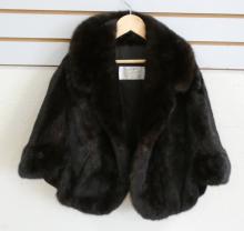 TWO FUR STOLES AND COAT