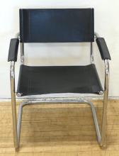 MCM CHROME ARMCHAIR