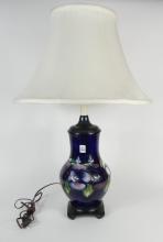 MOORCROFT TABLE LAMP