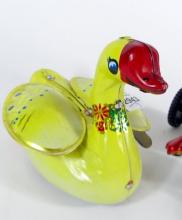 THREE TIN TOYS