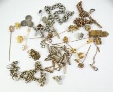 WATCH CHAINS, PINS