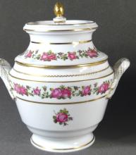 PAIR EXCEPTIONAL ANTIQUE PORCELAIN FRUIT COOLERS
