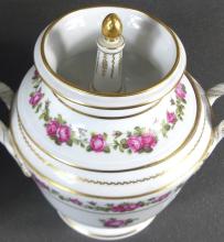 PAIR EXCEPTIONAL ANTIQUE PORCELAIN FRUIT COOLERS