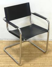 MCM CHROME ARMCHAIR