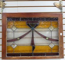 STAINED GLASS WINDOW PANEL