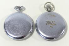 TWO SWISS MADE POCKET WATCHES