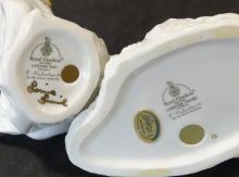FOUR ROYAL DOULTON "SENTIMENTS" FIGURINES