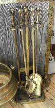 BRASS FIREPLACE ACCESSORIES