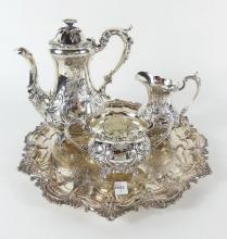 TEA SERVICE & TRAY