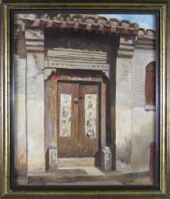 THREE CHINESE OIL PAINTINGS