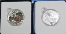 2 $100 SILVER COINS - no tax