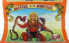 HAND-PAINTED CIRCUS SIDESHOW POSTER